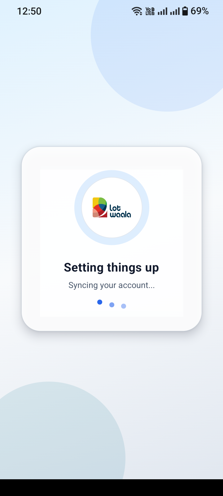 Lotwaala App — Quick account setup in seconds
